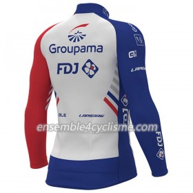 Maillot Cyclisme 2018 FDJ Manches Longues N001